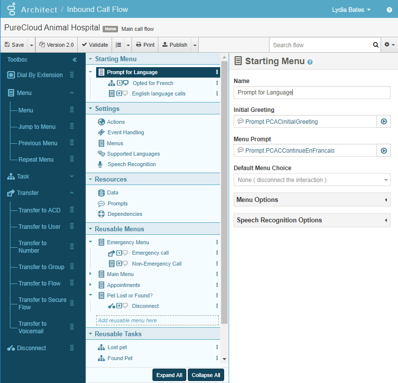 Inbound Flows Overview Genesys Cloud Resource Center