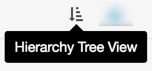 Esta imagen muestra el icono de Vista de árbol de jerarquía.
