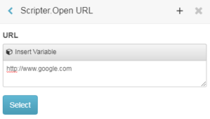 Scripter Open URL