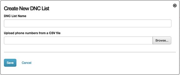図は、DNC ファイルをアップロードを選択し名前を入力に使用するダイアログを示しています。