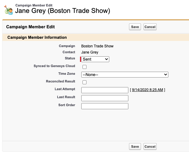 Configure the sort order of campaign members - Genesys Cloud