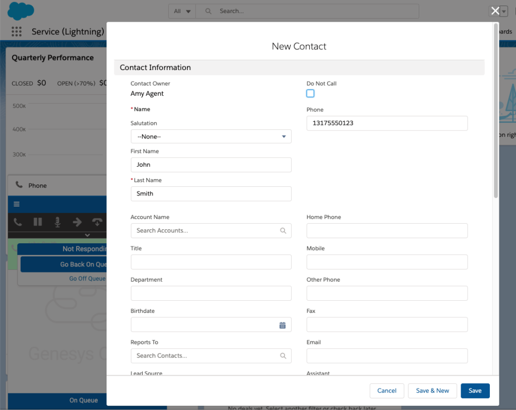 Salesforce Lightning Experience - Genesys Cloud Resource Center