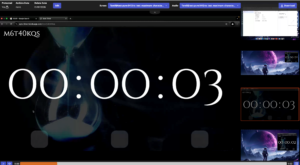 Visor de reproducción de grabaciones de pantalla en vista enfocada.