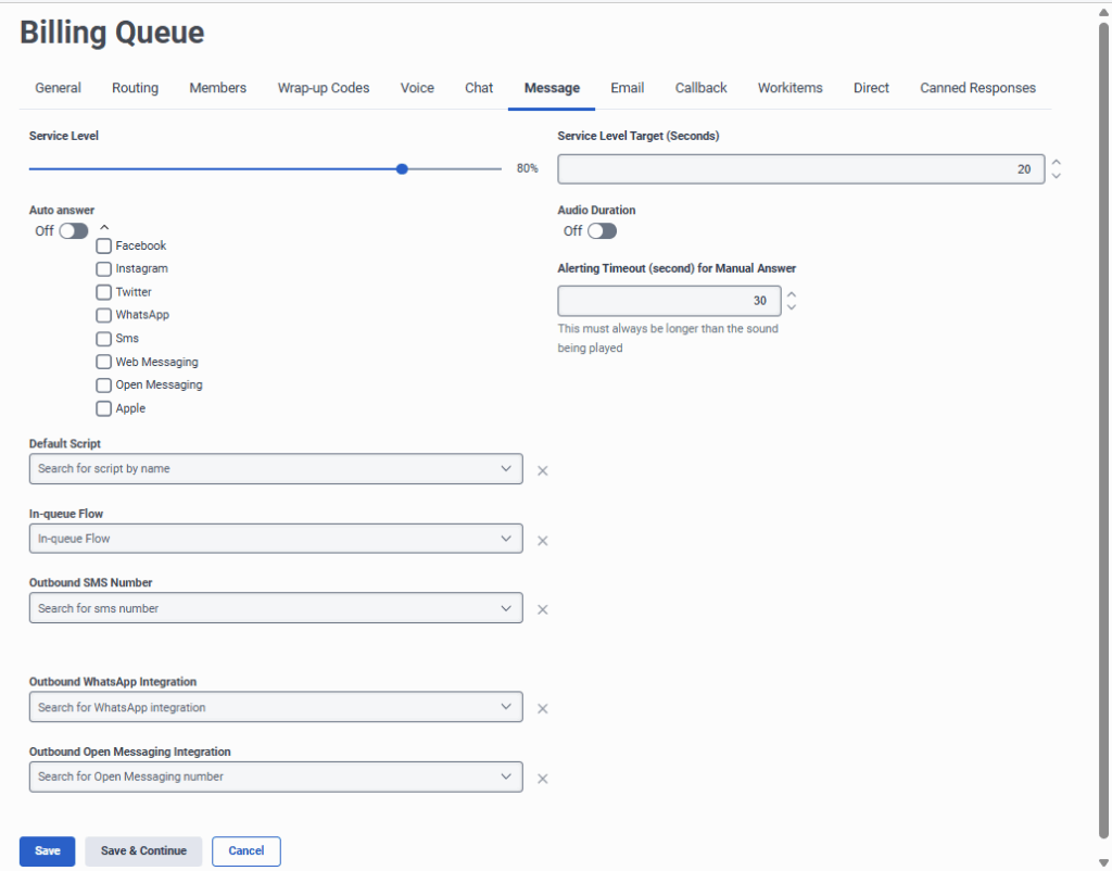 Migrate queue message metrics