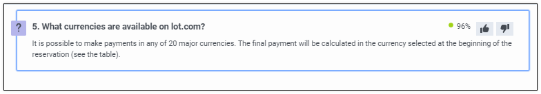 Agent Assist Google CCAI displays a FAQ suggestion.