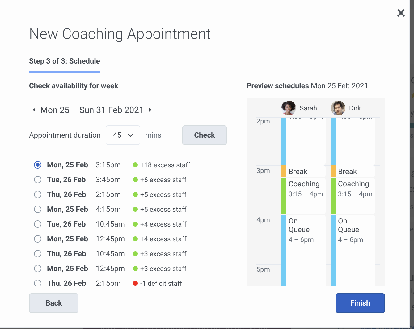 Schedule a coaching appointment - Genesys Cloud Resource Center
