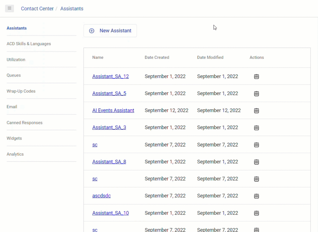 Create Genesys Agent Assist as an Assistant
