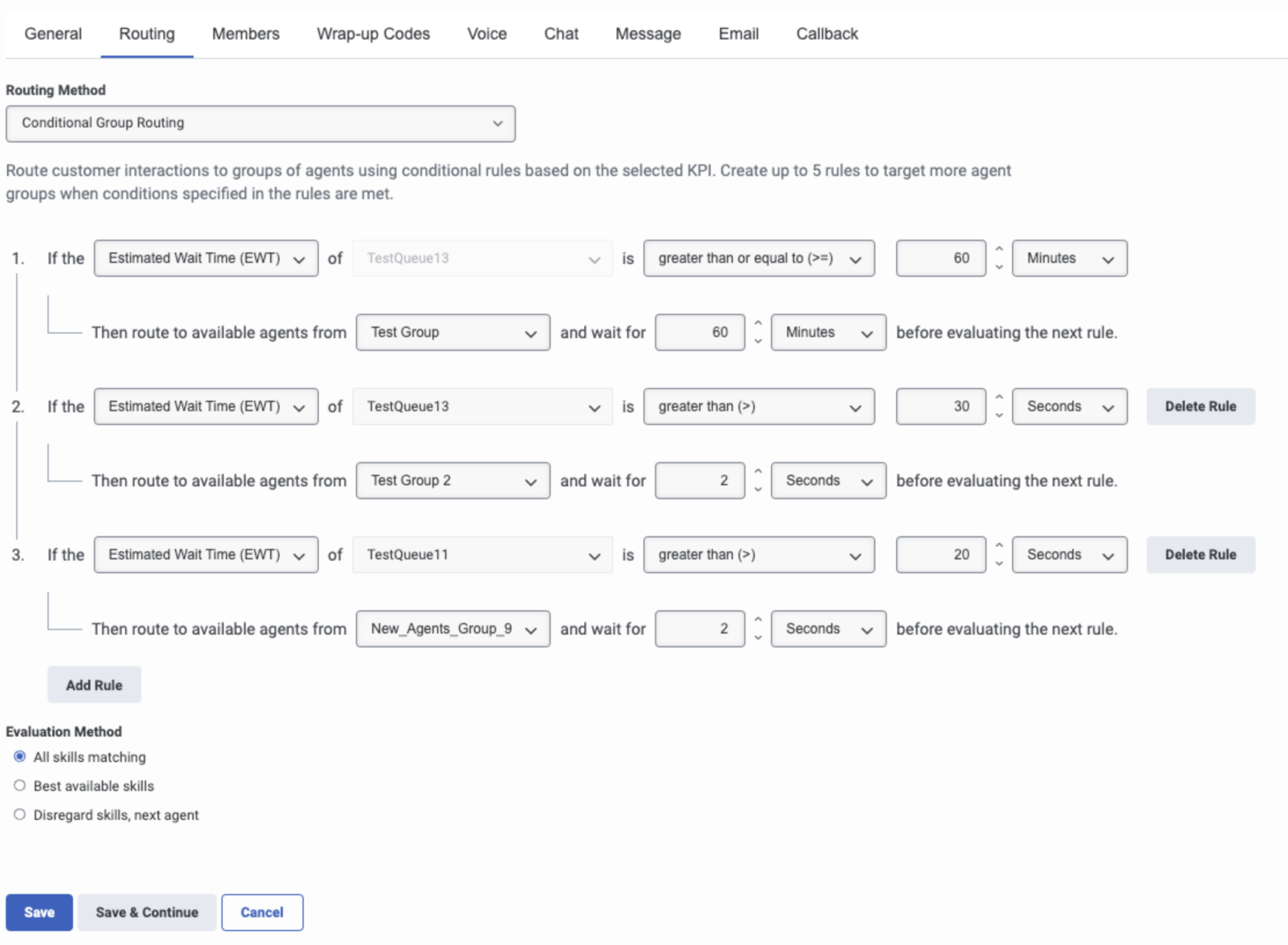 Conditional group routing overview - Genesys Cloud Resource Center