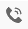 El icono de volumen del timbre del teléfono