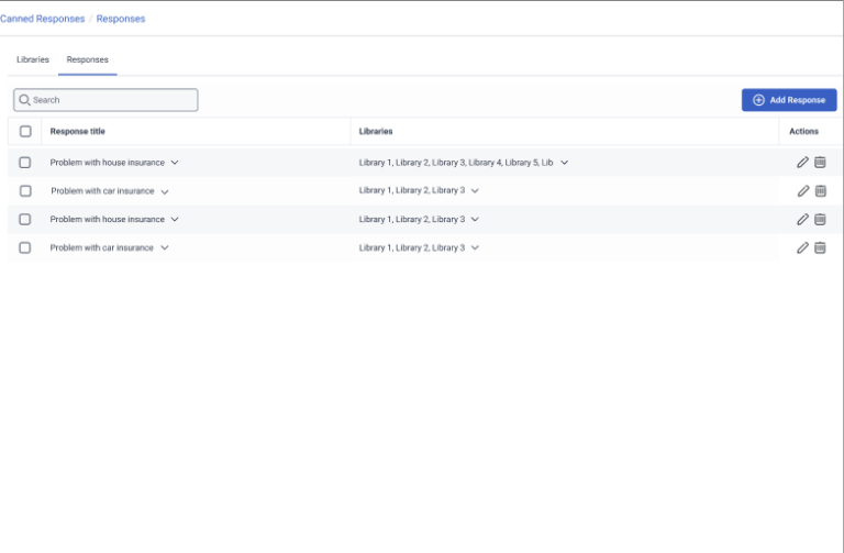 Canned responses Admin UI refresh Genesys Cloud Resource Center