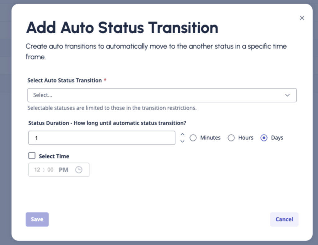 Amélioration de l'interface utilisateur de l'automatisation après le travail