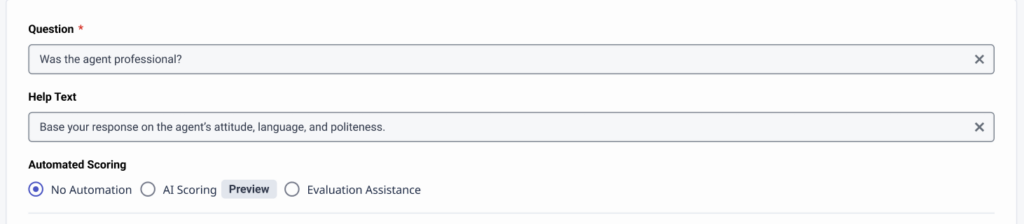 Question prompt help in AI scoring