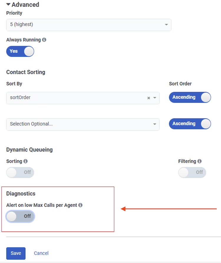 Updated power and predictive view