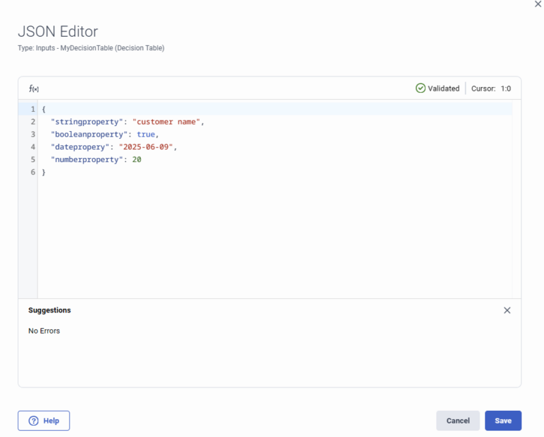 Architect custom JSON editor - Genesys Cloud Resource Center