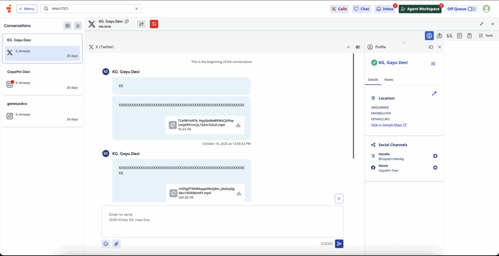 Before Agent desktop without GBP